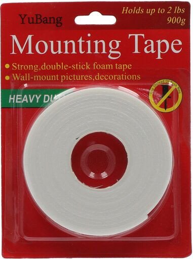 Mounting Tape Heavy Duty 1pcs (Holds up to 2lbs) W10511
